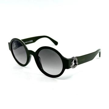 Moncler - *NEW* - Green Acetate - Lunettes de soleil, Nieuw