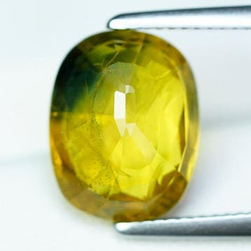 Zonder minimumprijs Geel Saffier - 8.12 ct - nternational