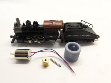 Micromotor NRI004G Rivarossi / Atlas / Con-Cor 0-4-0 Shifter, Overige merken, Gelijkstroom, Verzenden, Overige typen
