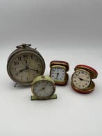 Tafelklok - Staal - 1960-1970 - vintage alarmklokken