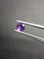 Purple Amethyst Round Cut 4mm 0.236 ct – Natural Amethyst Ge, Handtassen en Accessoires, Overige Accessoires, Verzenden, Nieuw
