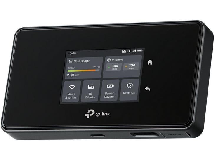 TP-Link M8550 - 5G LTE - WiFi 6E - Mobiele router, Computers en Software, Routers en Modems, Nieuw, Verzenden