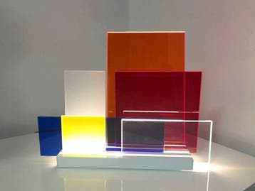 Jean Nouvel - Lamp - Over Lijnen - methacrylaat