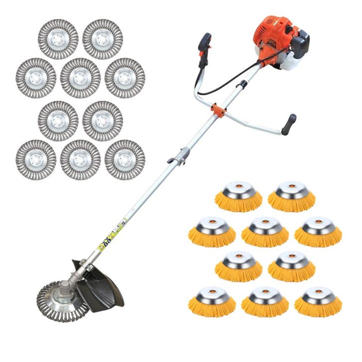 Kibani Kantenmaaier 4-in-1 – Bosmaaier Benzine - 52 CC / 1.9, Tuin en Terras, Hand-tuingereedschap, Nieuw