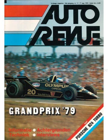 1979 AUTO REVUE MAGAZINE 17 NEDERLANDS, Ophalen of Verzenden, Nieuw