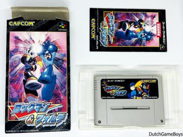 Super Famicom - Rockman & Forte, Verzenden