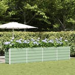 vidaXL Plantenbak Pastelgroen 385 x 50 x 77 cm Gegevens, Verzenden