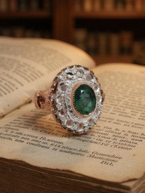 Sans prix de réserve - Bague - 9 carats Or rose, Argent, Bijoux, Sacs & Beauté, Bagues
