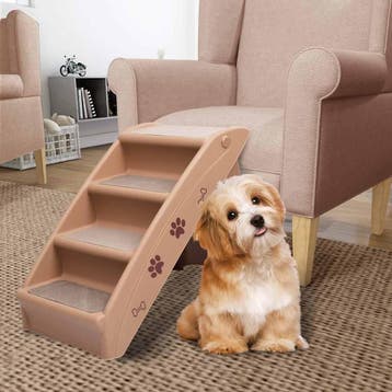 vidaXL Hondentrap inklapbaar 62x40x49,5 cm bruin, Dieren en Toebehoren, Verzenden, Nieuw