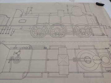 STEAM Échelle V - Model treinbevestiging (6) - Plannen van