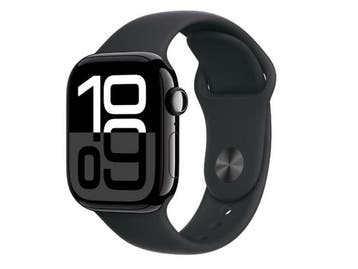 Smartwatch Apple Watch 10 1,65 Zwart, Handtassen en Accessoires, Verzenden, Nieuw, Apple