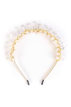 Haarband Bergkristal Goud Helder Kristal Diadeem Fantasy Elf, Vêtements | Femmes, Ophalen of Verzenden