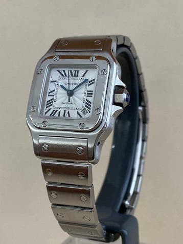 Cartier - Santos Galbée - 2423 - Femme - 1990-1999, Handtassen en Accessoires, Horloges | Heren, Nieuw