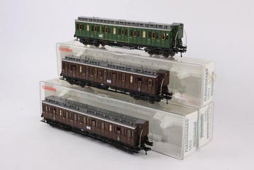 Fleischmann H0 - 5801/5802 - Modeltrein personenwagen (3) -