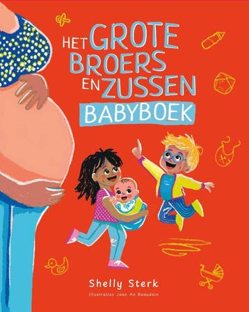 Het grote broers en zussen babyboek 9789090379517, Verzenden, Gelezen, Shelly Sterk