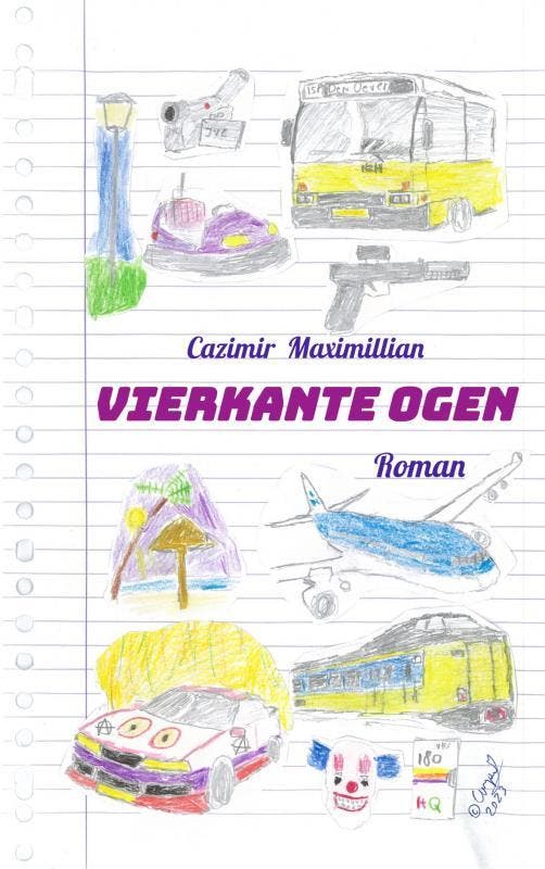 Vierkante ogen 9789464921199 Cazimir Maximillian, Boeken, Romans, Gelezen, Verzenden