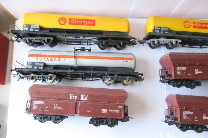 Lima, Mehano H0 - Modeltrein goederenwagon (9) - 9 x, Hobby & Loisirs créatifs, Trains miniatures | HO