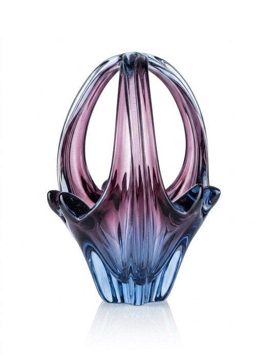 Vaas - Scavo - Kristal, Antiek en Kunst, Kunst | Designobjecten