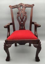 Chaise pour enfants - Chaise pour enfants antique de style, Antiquités & Art