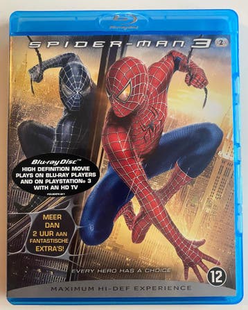 SPIDER-MAN 3 (BLURAY), Gebruikt