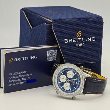 Breitling - Navitimer B01 - AB0139631C1P1 - Homme - 2025, Bijoux, Sacs & Beauté