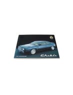 1994 MASERATI GHIBLI INSTRUCTIEBOEKJE ITALIAANS, Ophalen of Verzenden