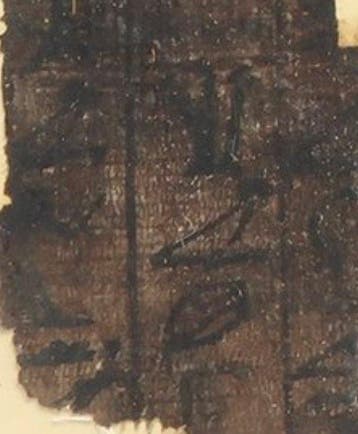 Oud-Egyptisch Papyrus Mysterieuze Fragmenten uit het Boek