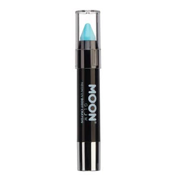 Moon Glow Pastel Neon UV Body Crayons Pastel Blue 3.2g, Verzenden