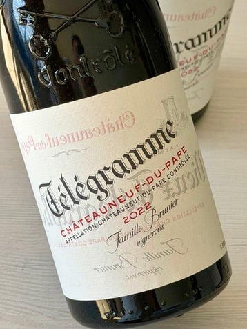 2022 Famille Brunier, Télégramme - Châteauneuf-du-Pape - 2