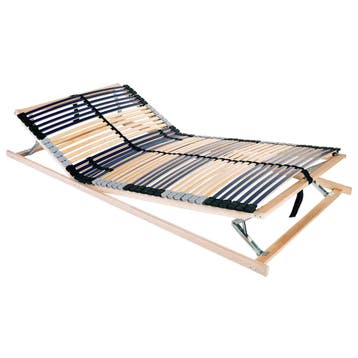 vidaXL Lamelbodem Bruin 140 x 190 cm Massief beukenhout, Verzenden, Nieuw