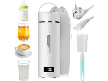 Veiling - Elektrische waterkoker 400 ml - 6 temperatuurinste, Elektronische apparatuur, Waterkokers, Nieuw