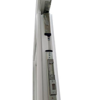 Dubbele deur Premium Plus b200 x h215 cm wit, Doe-het-zelf en Bouw, Nieuw, Ophalen of Verzenden, Buitendeur, Glas