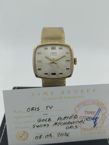 Oris - TV - Zonder minimumprijs - Heren - 1970-1979, Nieuw