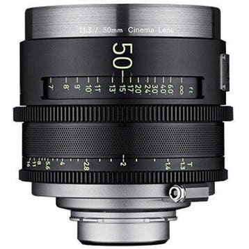 XEEN Meister 50mm T1.3 PL (Feet) Objectief - Nieuw! (8645)