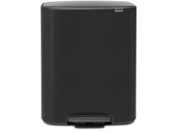 Veiling - Brabantia Bo Prullenbak - 60 liter - 1 vak - Matt, Gebruikt