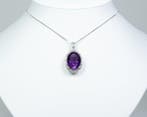 Zonder minimumprijs - Ketting met hanger - 925 zilver -
