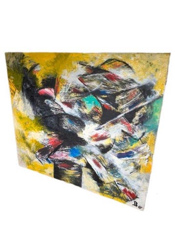 Bo Sigvardson (1952–2019) - Paesaggio astratto