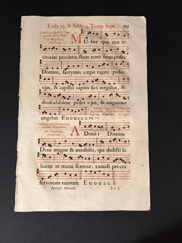 Monaci Francescani - Antifonario, Corale, Canto Gregoriano,