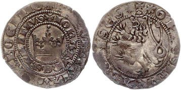 Tschechien / Böhmen Johann von Luxemburg 1310-1346. Prager