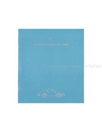1984 PORSCHE 911 CARRERA | TURBO BROCHURE FRANS, Nieuw