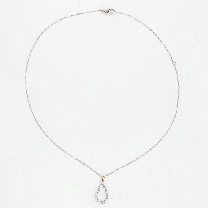 Damiani - Halsketting - 18 karaat Witgoud Diamant, Bijoux, Sacs & Beauté, Colliers