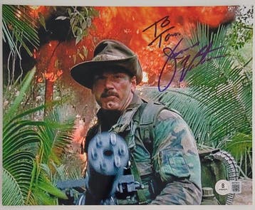 Predator - Jesse Ventura (Blain Cooper) - Autograph, Photo, Nieuw