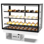Drop-In Koelvitrine | INTEGRA | Zwart | +2°C/+6°C |, Verzenden, Nieuw in verpakking