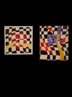 Alvaro Cattaneo (1938) - Dittico Geometrico coordinato