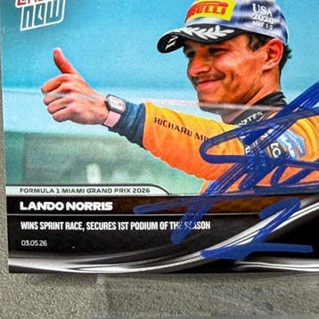 Mclaren - Topps Now - Miami GP 2026 Sprint Race Winner (026), Nieuw