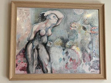 Jaques Boeri (1929-2004) - Alien, Antiek en Kunst, Kunst | Schilderijen | Modern