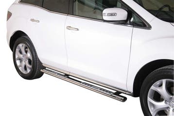 Side Bars | geschikt voor Mazda | CX-7 09-12 5d suv. | RVS r, Verzenden
