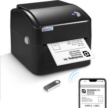 Vretti Thermische printer | Tweede kansje | OP = OP, Verzenden, Zo goed als nieuw, Etiket, Vretti