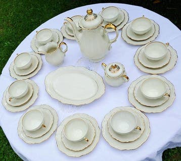 Roslau Bavaria - Service à café (37) - Porcelaine