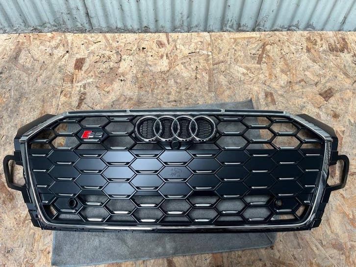 Calandre Audi S5 8W6 Facelift 2019-2024 S-LINE Black PDC, Autos : Pièces & Accessoires, Carrosserie & Tôlerie, Audi, Utilisé, Avant